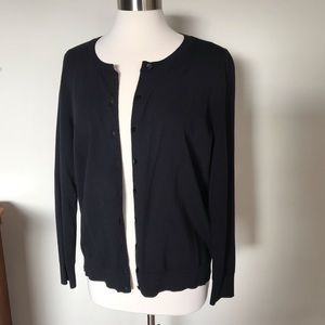 Talbots black cardigan sweater size 1x